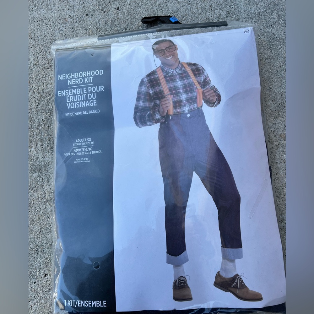 Neighborhood Nerd Costume Kit